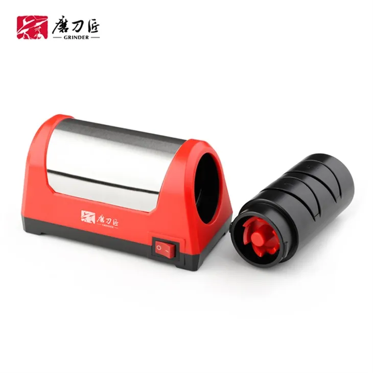 2 stages electric knife sharpener